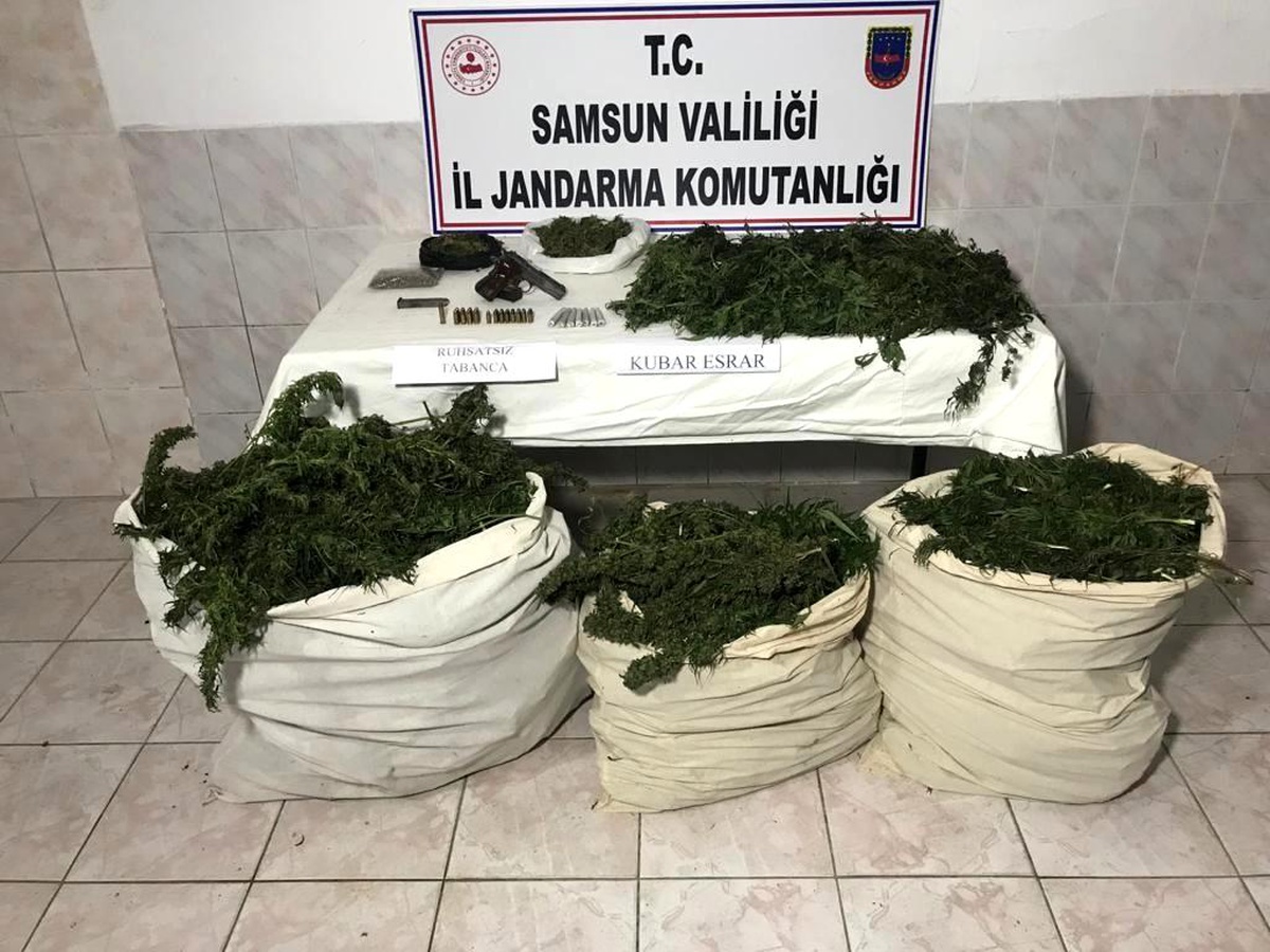 Son dakika haber! Jandarmadan zehir tacirlerine operasyon: 46 kilo esrar ele geçirildi