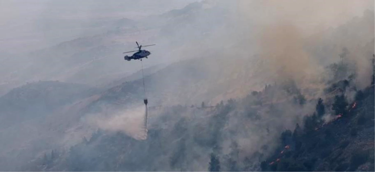 KKTC\'deki orman yangını kontrol altına alındı