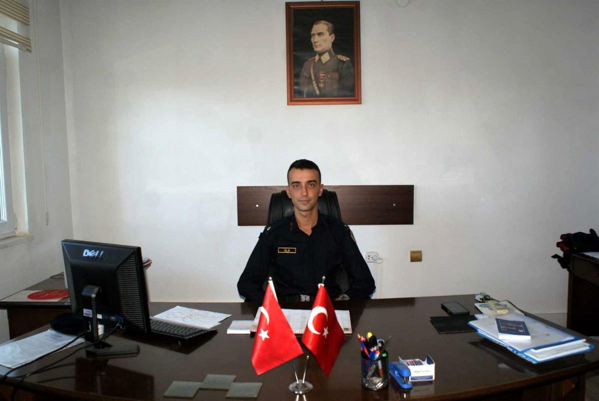 Manyas Jandarma Komutanı Ala göreve başladı