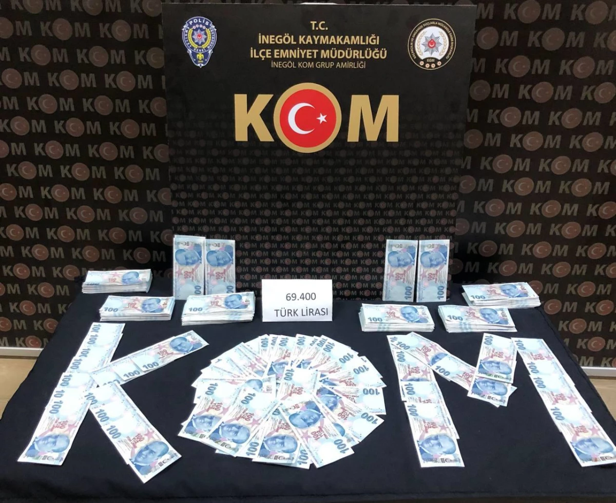 Bursa\'da sahte parayla yakalanan 3 şüpheliden 1\'i tutuklandı