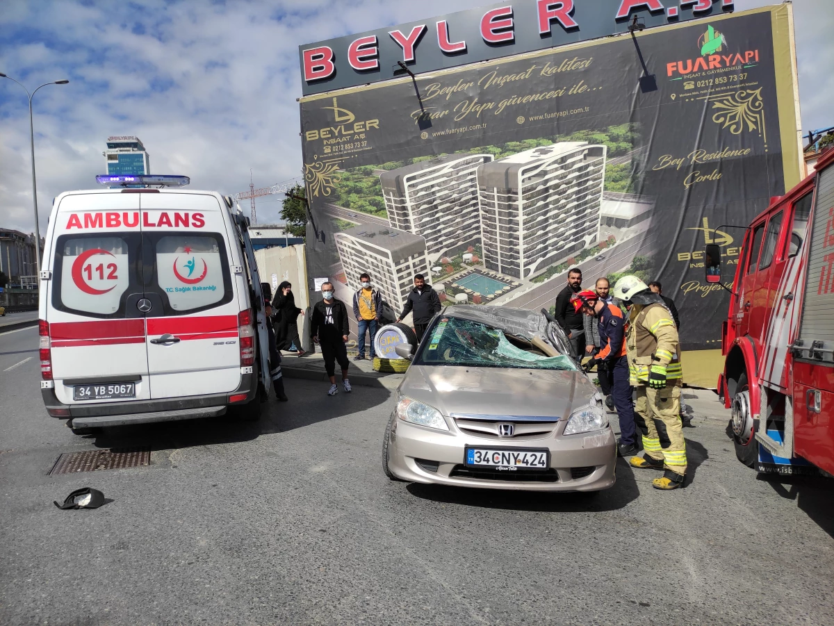 Son dakika haber | Esenyurt\'taki trafik kazasında 1 kişi yaralandı