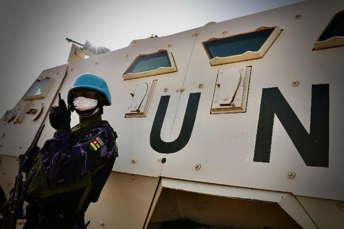 Mali\'de Birleşmiş Milletler konvoyuna bombalı saldırı: 1