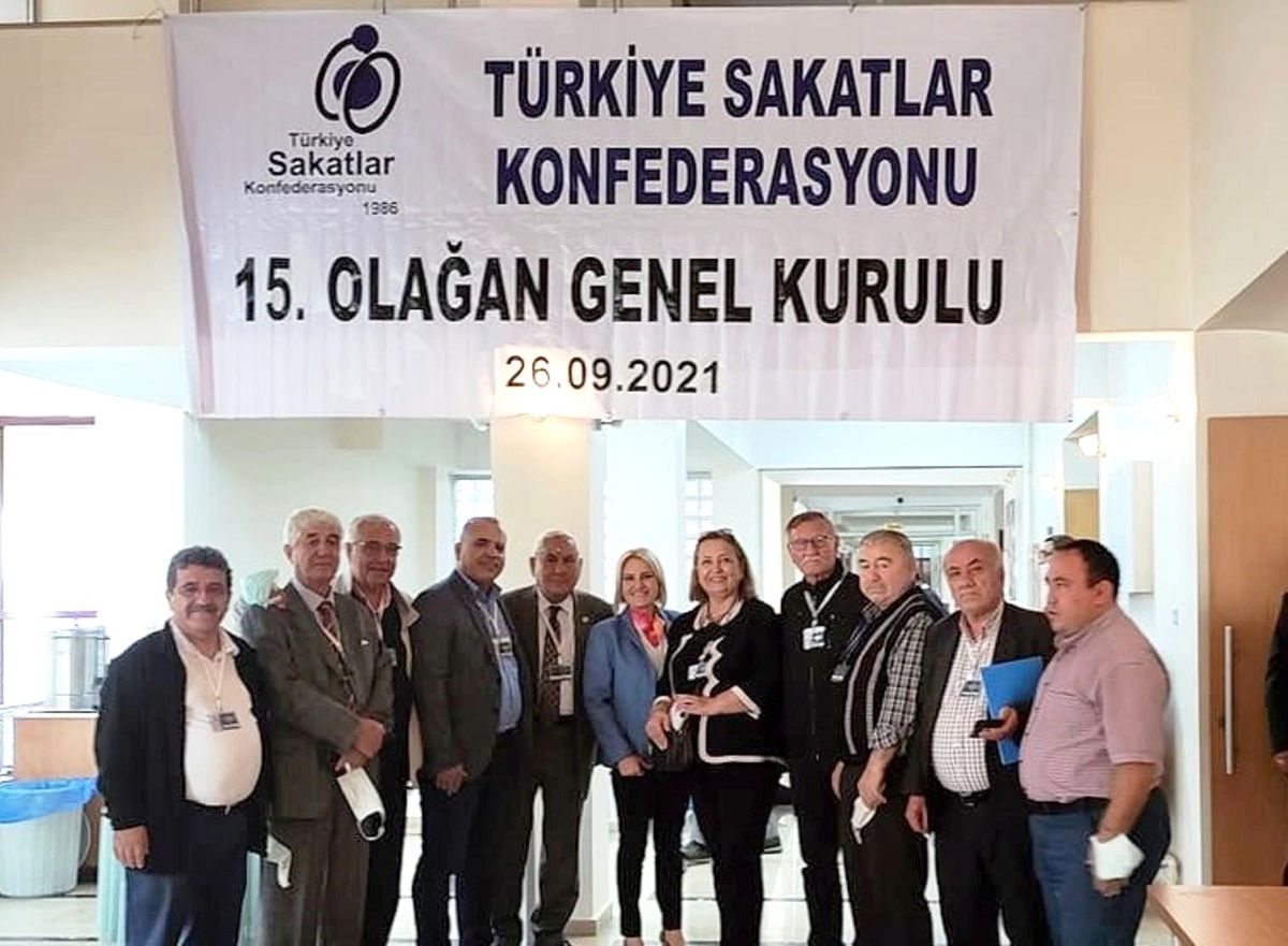 Ömrünü engellilere adayan Hamdi Atay yeniden konfederasyon yönetiminde