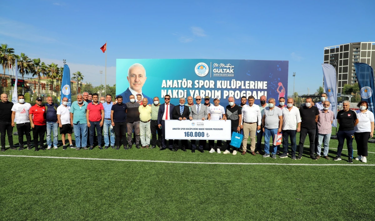 Akdeniz Belediyesi\'nden spor kulüplerine nakdi destek
