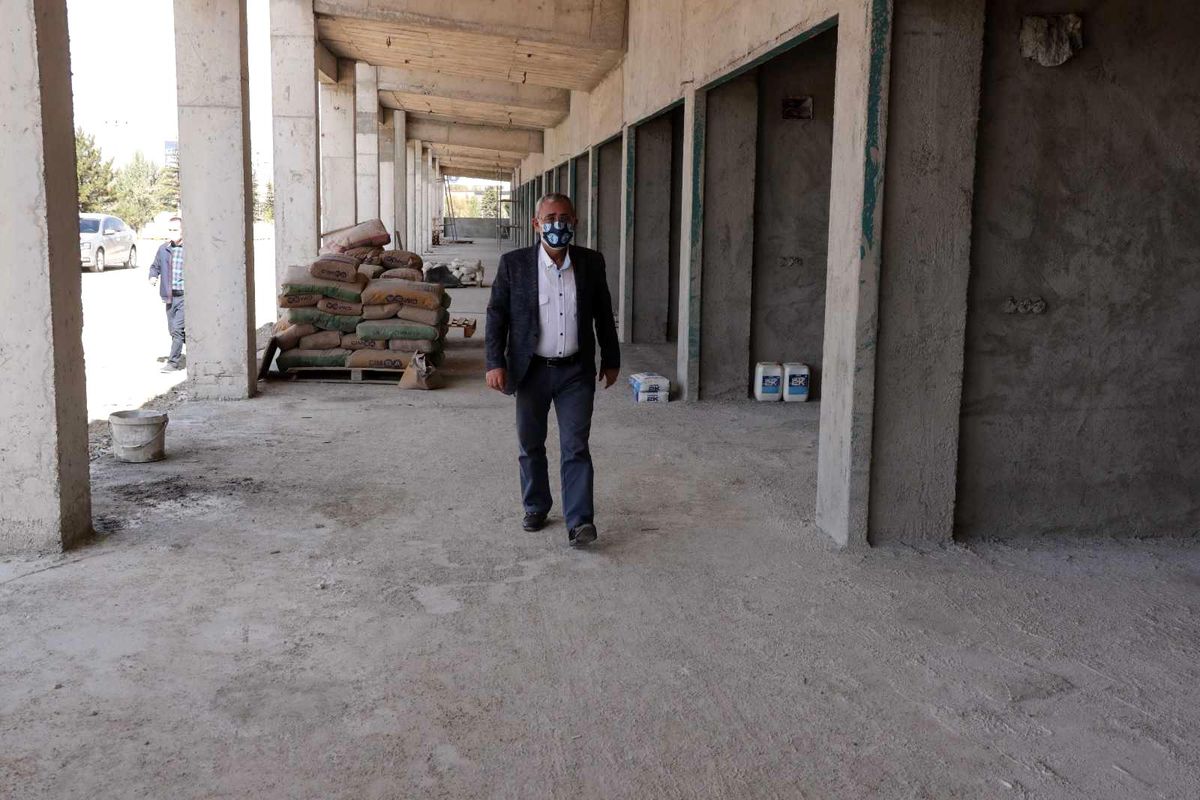 Başkan Işık, çalışmaları yerinde inceledi