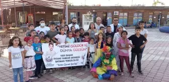 Batman Yedi Başak İnsani Yardım Derneği'nden yetimler için doğum günü etkinliği