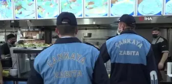 Çankaya zabıtası esnafın yanında