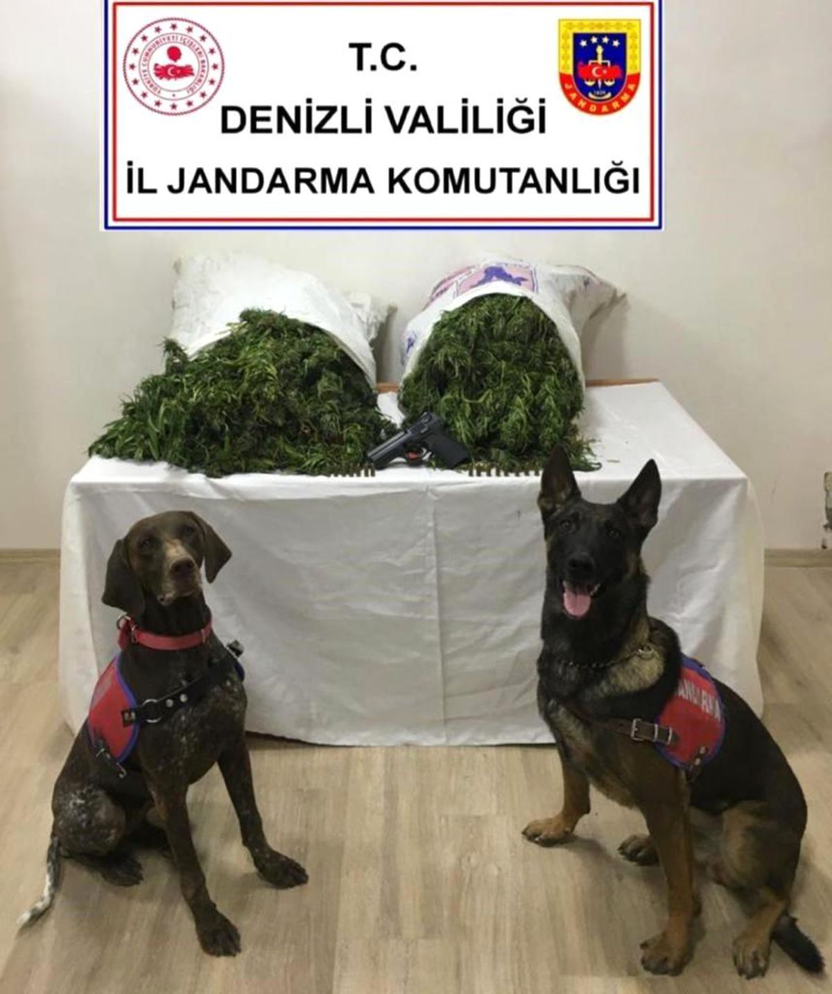 Denizli\'de 18,8 kilo esrar ele geçirildi