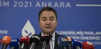 DEVA Partisi Genel Başkanı Babacan, partisinin 'güçlendirilmiş parlamenter sistem çalışması'nı açıkladı