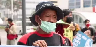 Endonezyalı çiftçiler Japonya'nın kömür santrallerini finanse etmesini protesto etti