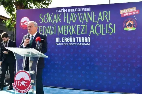 FATİH'TE SOKAK HAYVANLARI TEDAVİ MERKEZİ AÇILDI