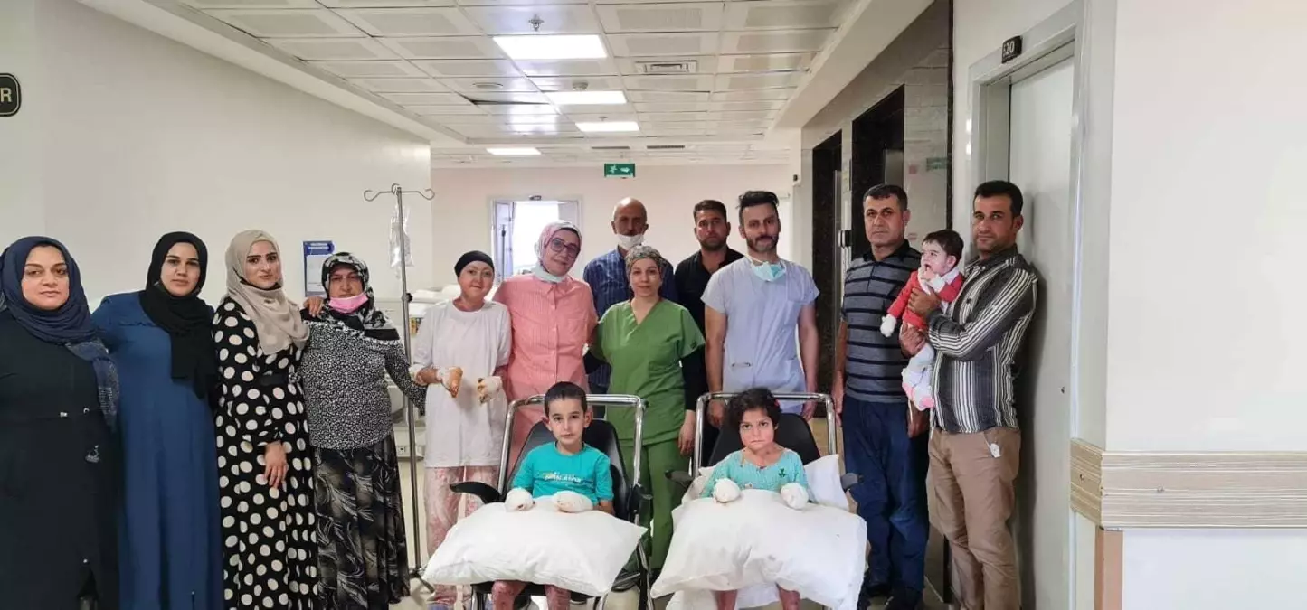 Son dakika haber | Irak\'tan gelen 3 çocuk daha hayallerine kavuştu