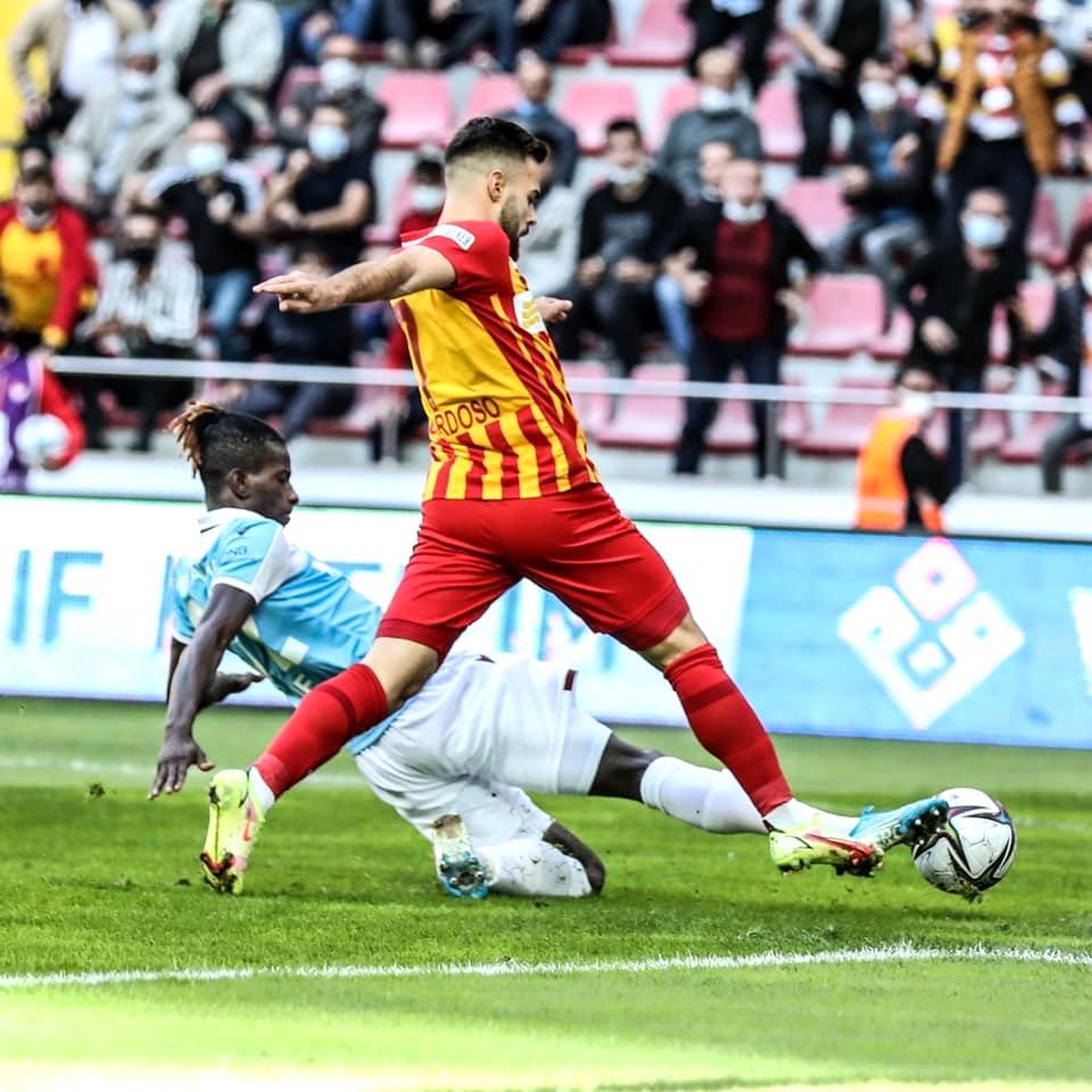 Kayserispor - Trabzonspor karnesi