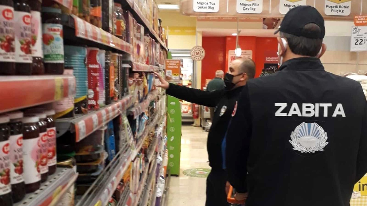 Kırıkkale\'de zincir marketlere şok denetim