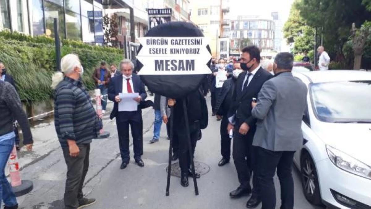 MESAM\'DAN SİYAH ÇELENKLİ PROTESTO