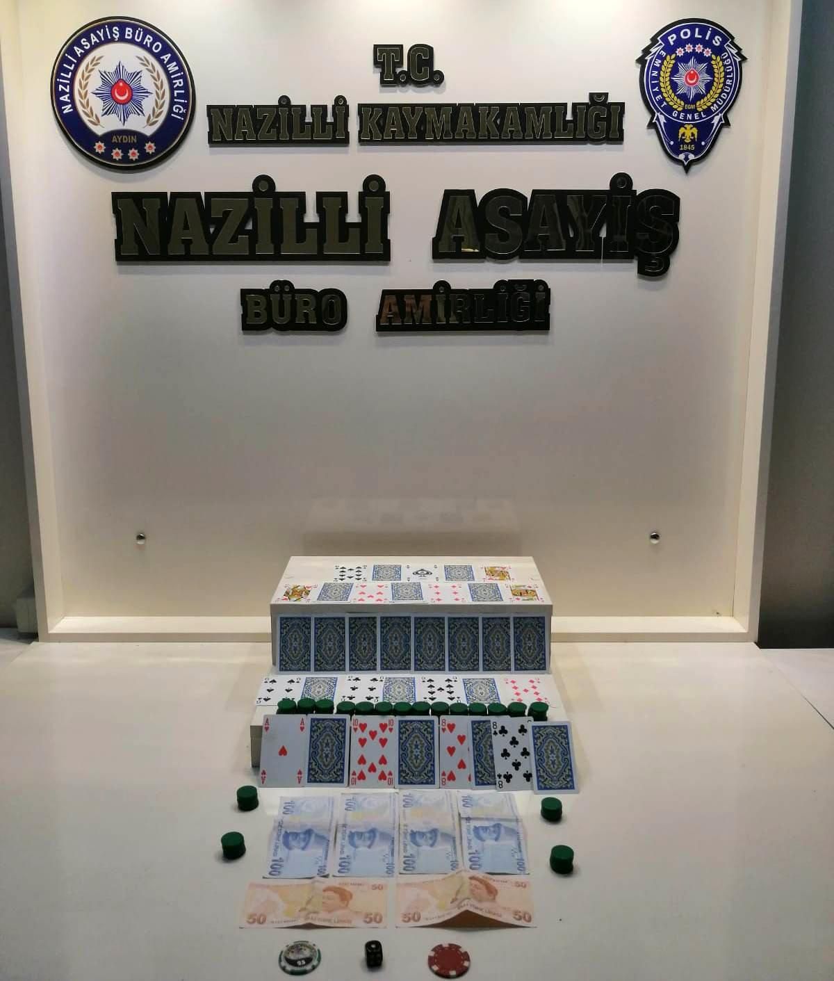 Son dakika haber: Nazilli\'de kumar operasyonu