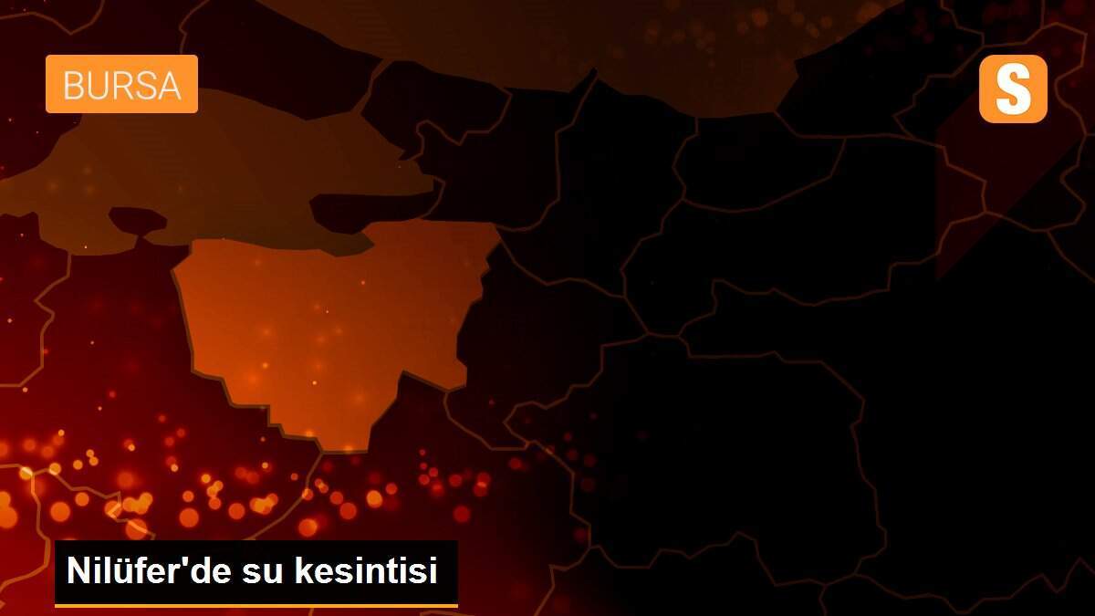 Osmangazi\'de su kesintisi