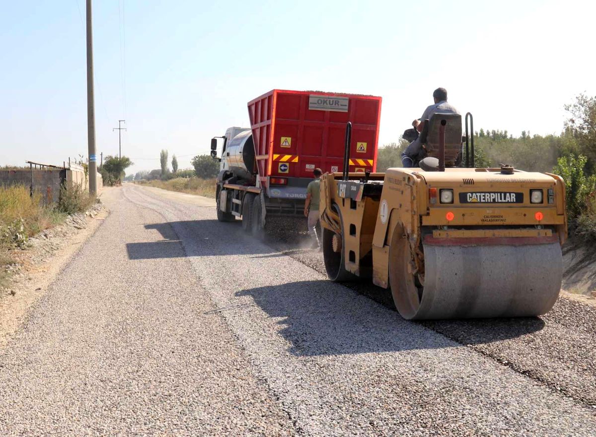 Turgutlu Belediyesinden 15 bin metrekarelik asfalt çalışması