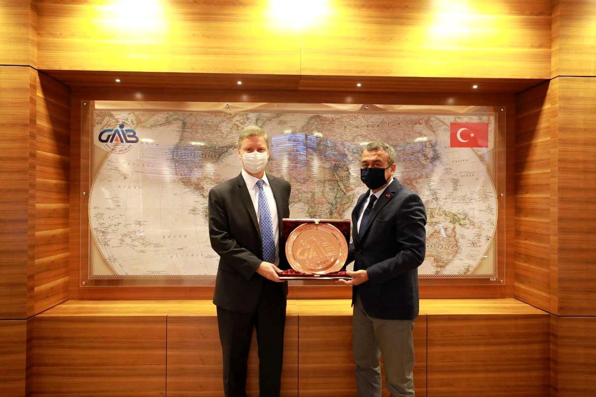 ABD Büyükelçiliğinden GAİB\'e ziyaret