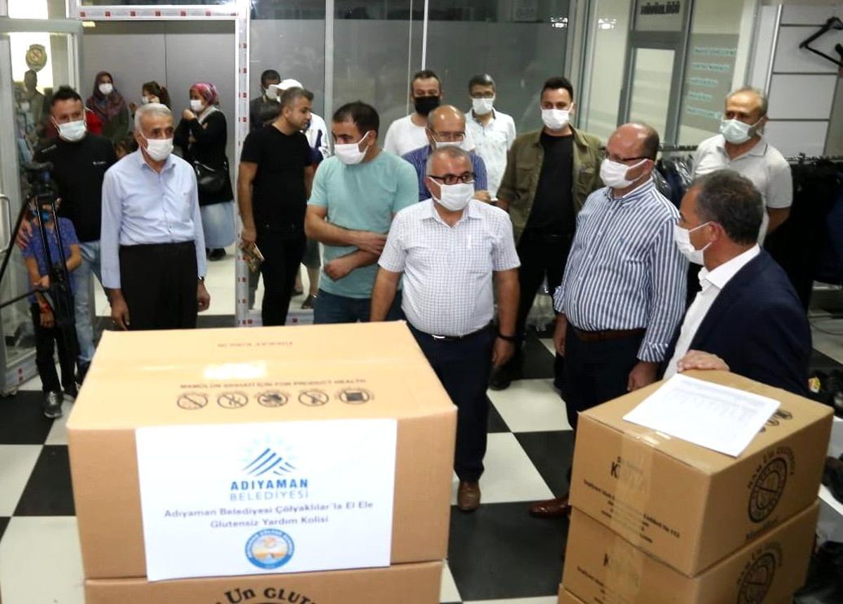 Adıyaman\'da çölyak hastalarına özel gıda paketi