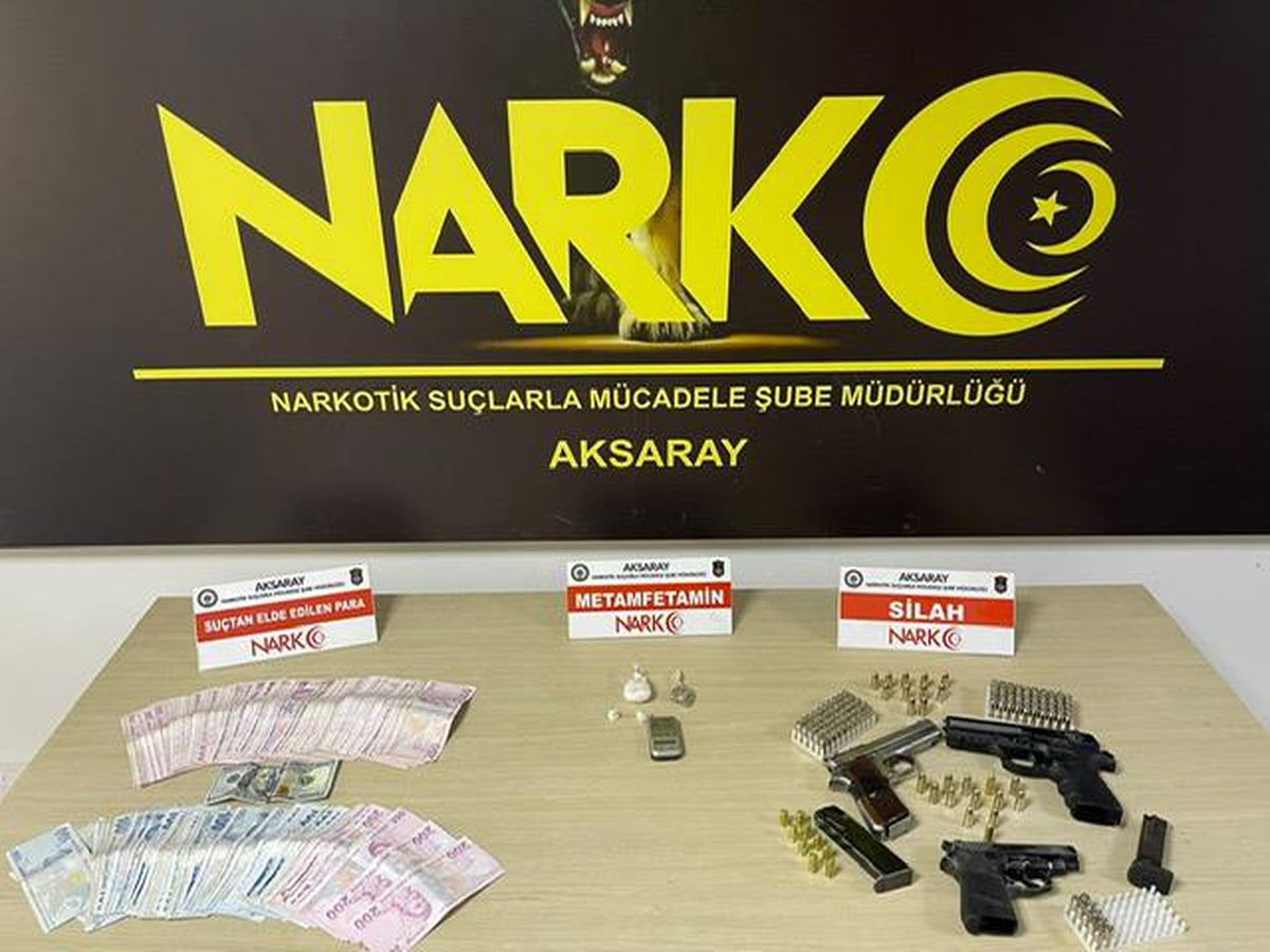 Aksaray\'da uyuşturucu sattıkları iddia edilen 3 şüpheli tutuklandı