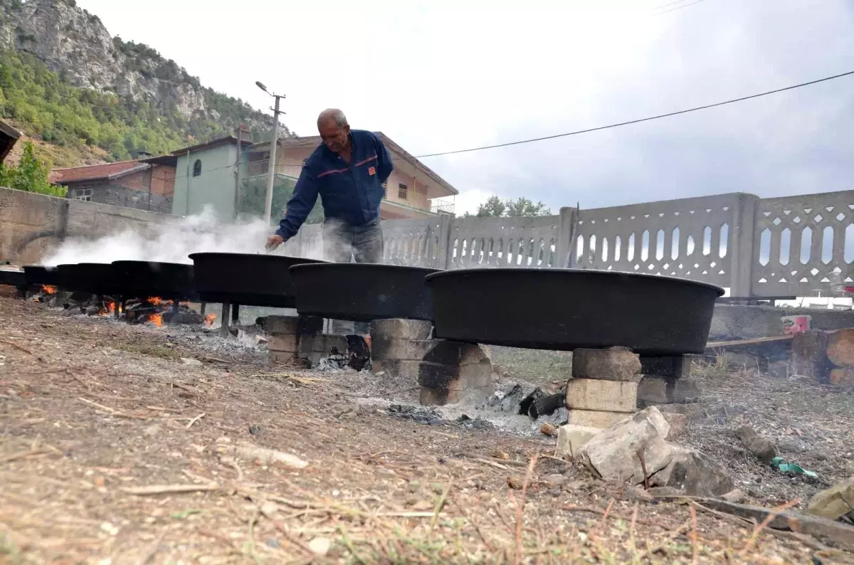 Antalya\'nın Toros Dağları\'ndan sofralara uzanan şifalı lezzet "Andız Pekmezi"