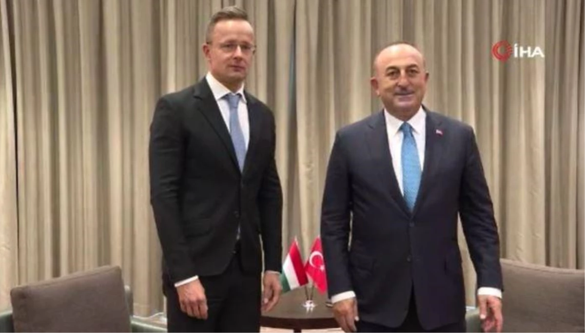 Son dakika gündem: Dışişleri Bakanı Çavuşoğlu, Macaristan Dışişleri ve Dış Ticaret Bakanı Szijjarto ile görüştü