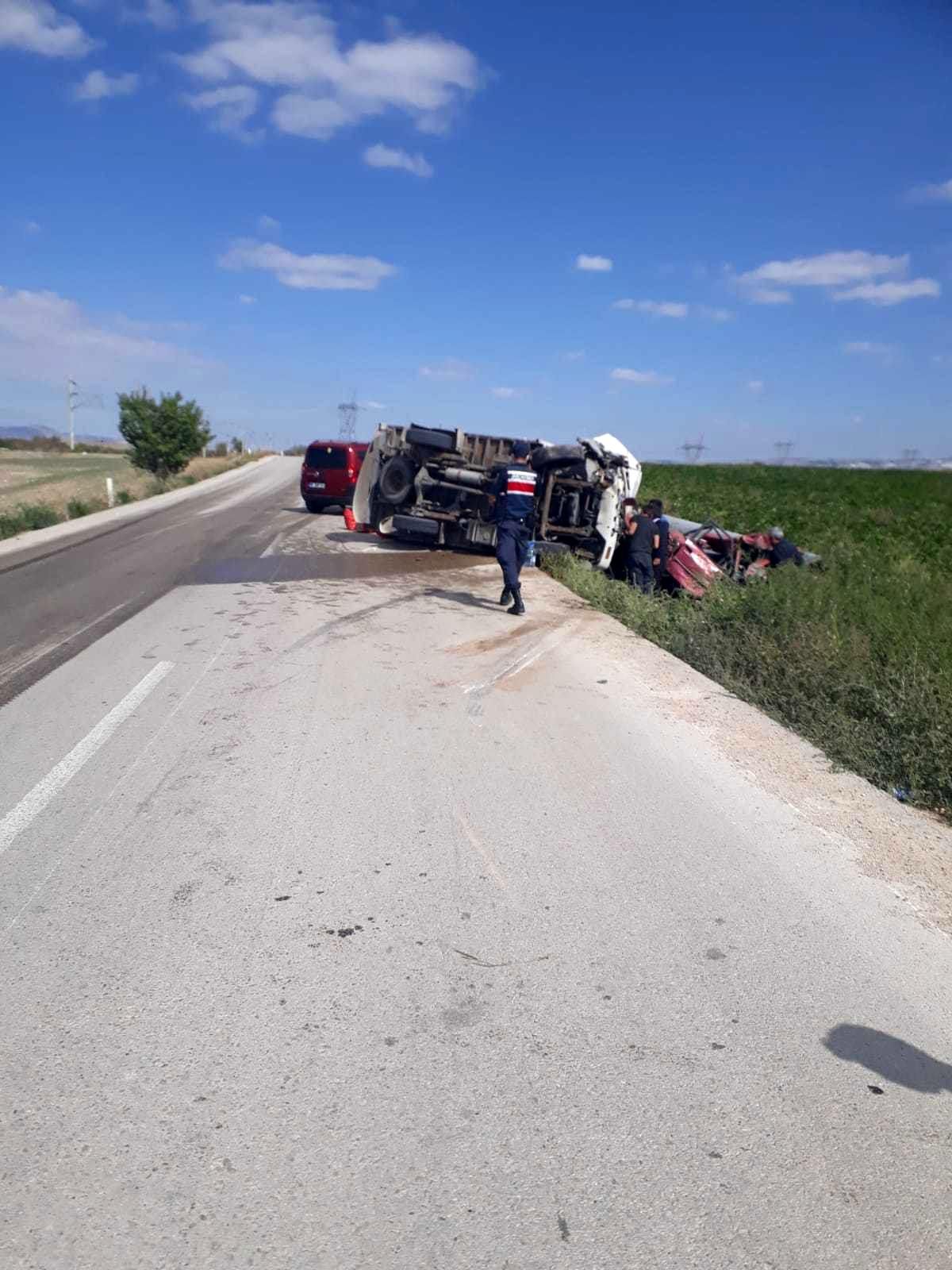 Başkent\'te trafik kazası: 2 yaralı