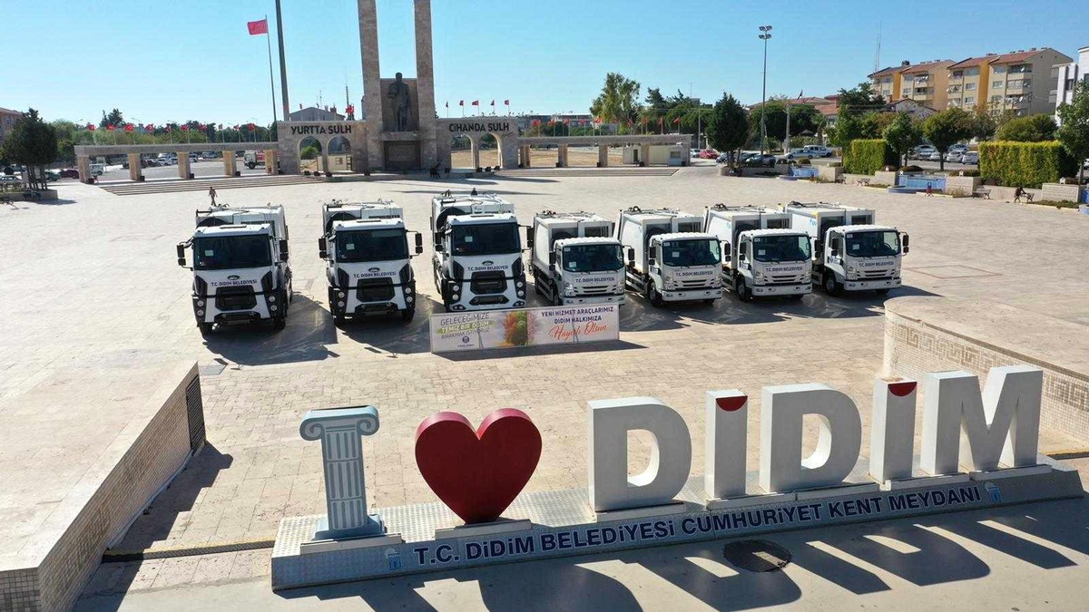 Didim Belediyesi araç filosunu güçlendirdi