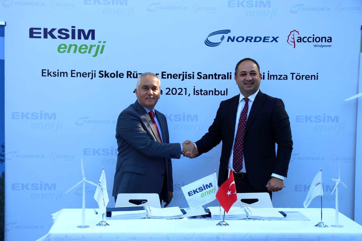 Son Dakika | Eksim, Ukrayna\'da rüzgar enerjisi yatırımı için Nordex ile anlaştı