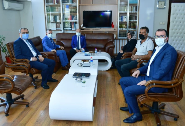 Başkan Çınar, İl Müftüsü Işıldar İle İlçe Müftüsü Ayral'ı ziyaret etti