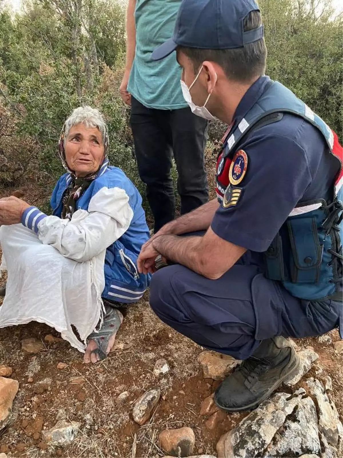 KOYUN OTLATIRKEN KAYBOLDU, 22 SAAT SONRA BULUNDU