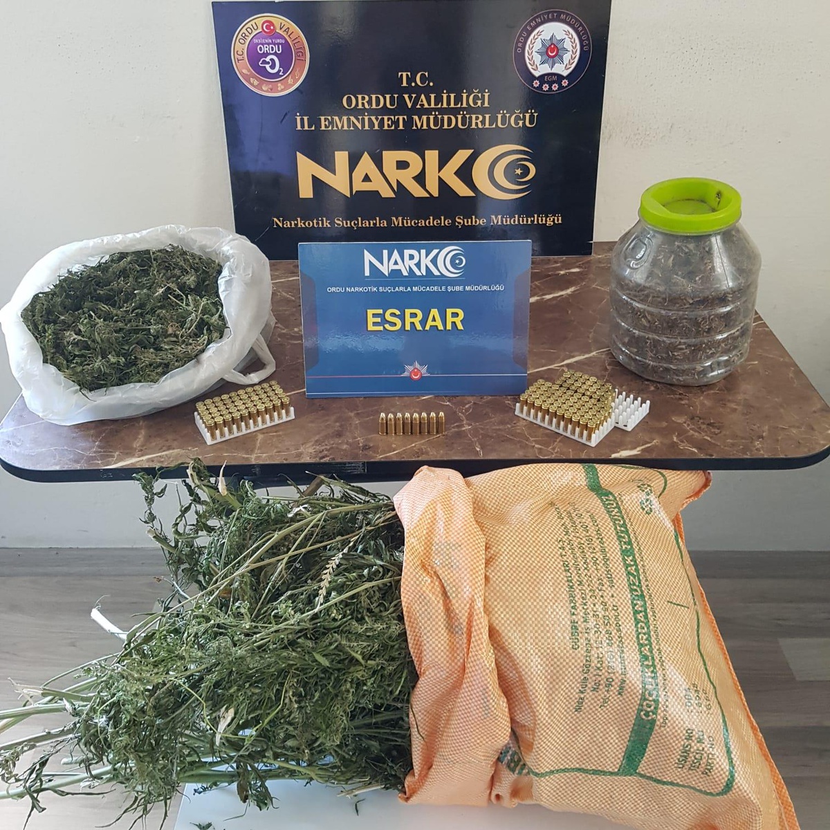 Ordu\'da uyuşturucu operasyonunda 9 kişi yakalandı