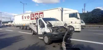 Son dakika 3. sayfa: TEM'de 4 araçlı zincirleme kaza