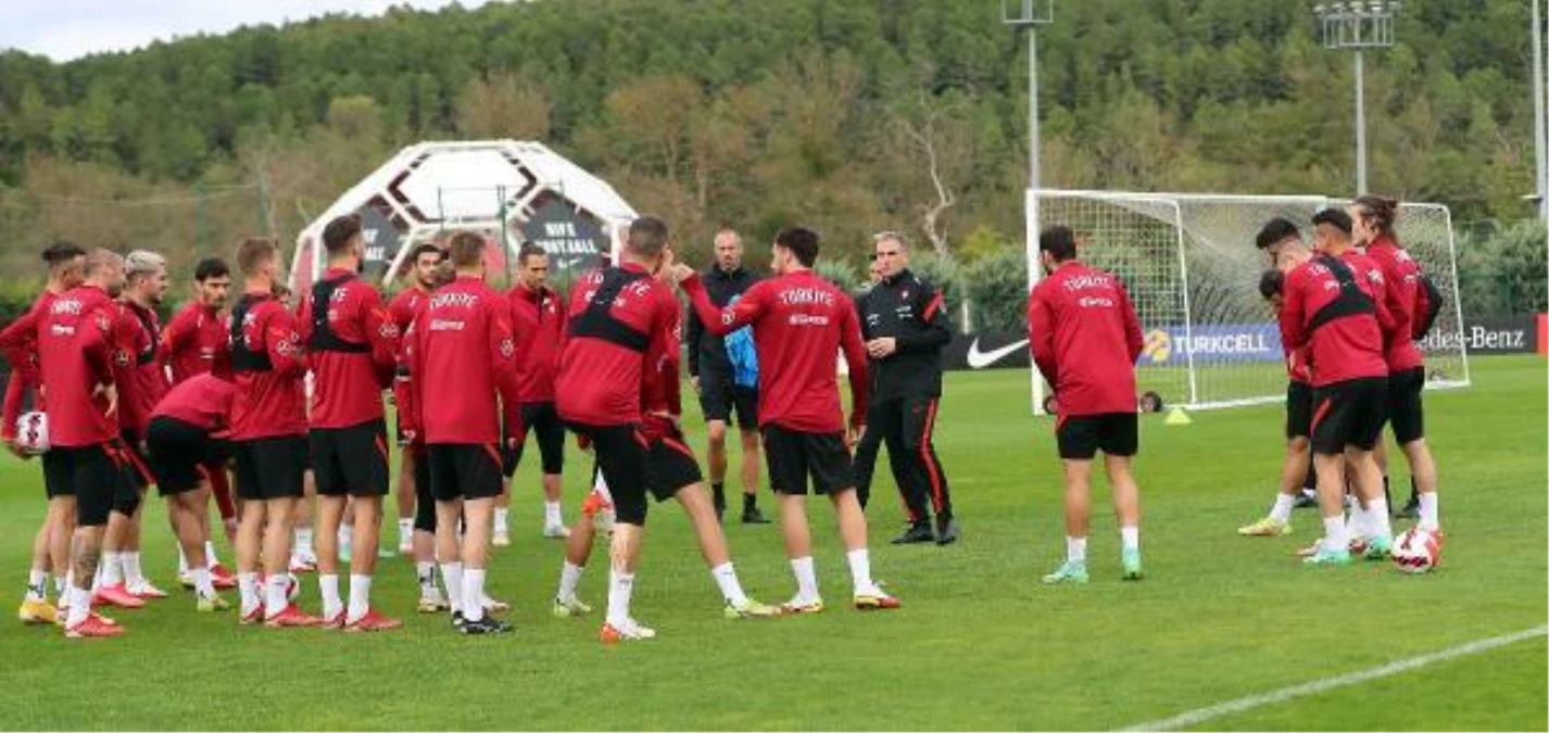 A Milli Futbol Takımı, Norveç karşılaşmasının hazırlıklarına devam etti