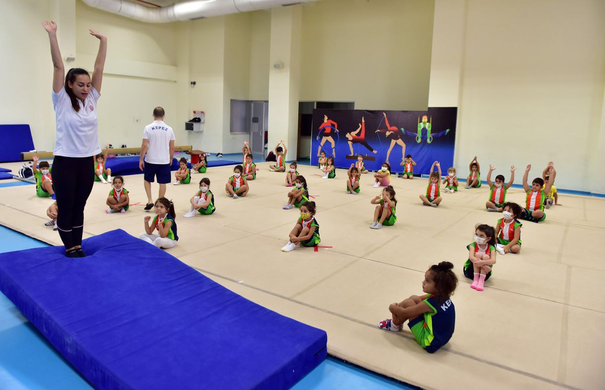 Antalya\'da cimnastik kurslarına ilgi artıyor
