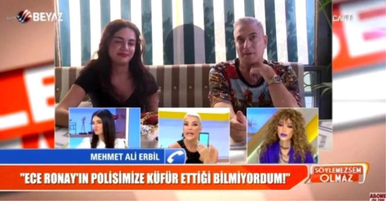Deniz Akkaya ve Mehmet Ali Erbil canlı yayında birbirine girdi: Sana belden aşağı çok iyi vururum