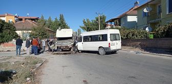 Denizli'deki trafik kazasında 2 kişi yaralandı