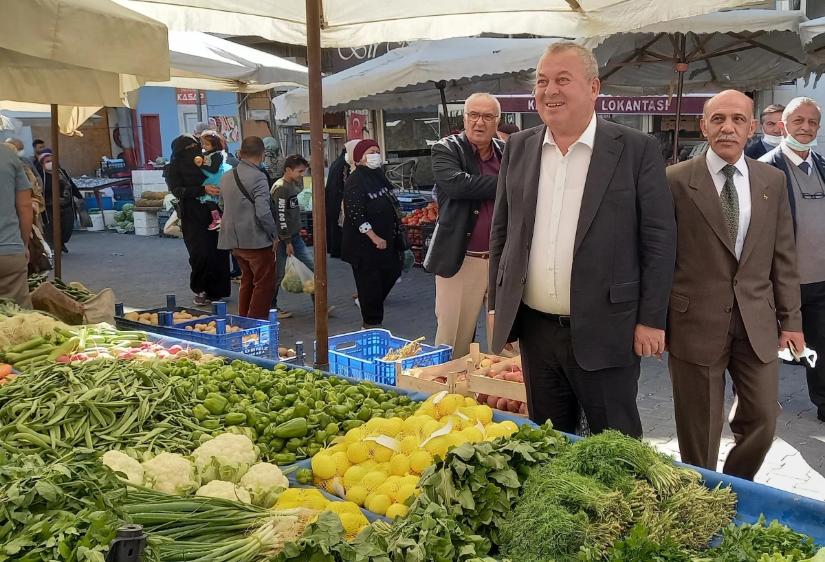 DP Ordu Milletvekili Enginyurt, Beypazarı\'nda esnaf ziyaretinde bulundu