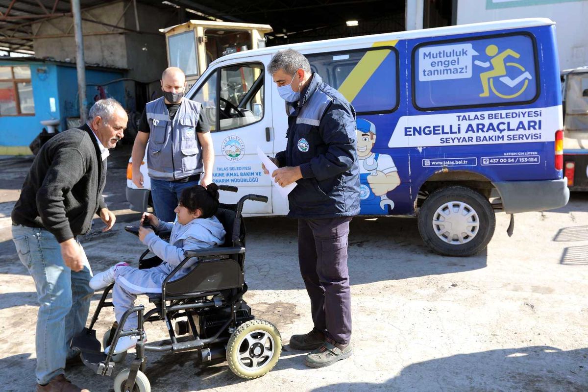 \'Engelli Araçları Bakım Onarım Ünitesi\' hayatı kolaylaştırıyor