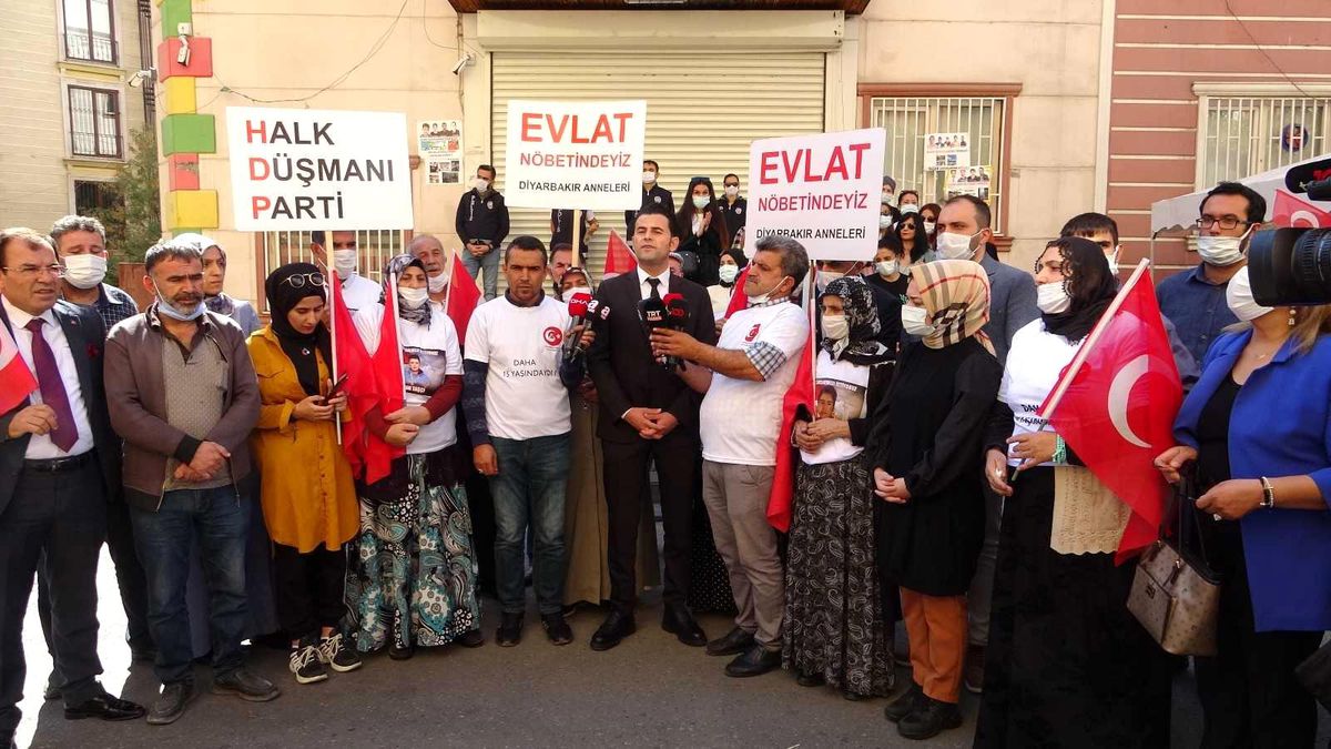 Evlat nöbetine bir destek de Yenişehir\'den geldi