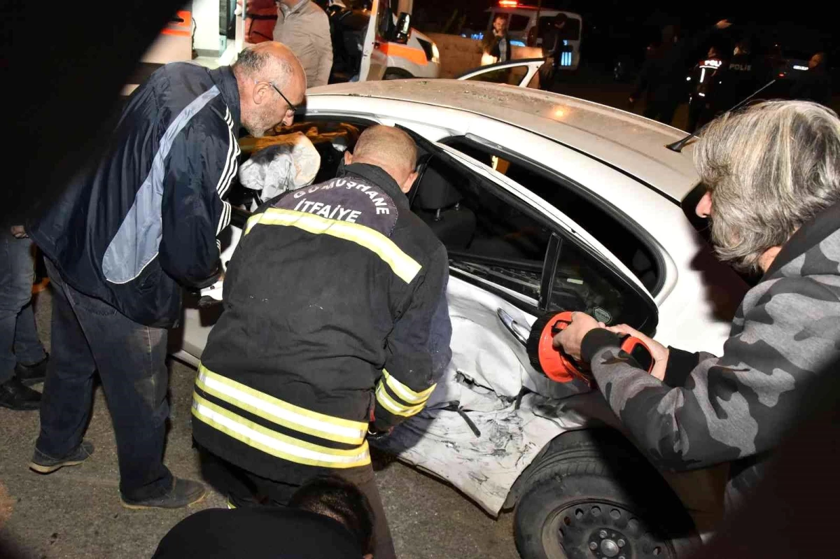 Gümüşhane\'de trafik kazası: 4 yaralı