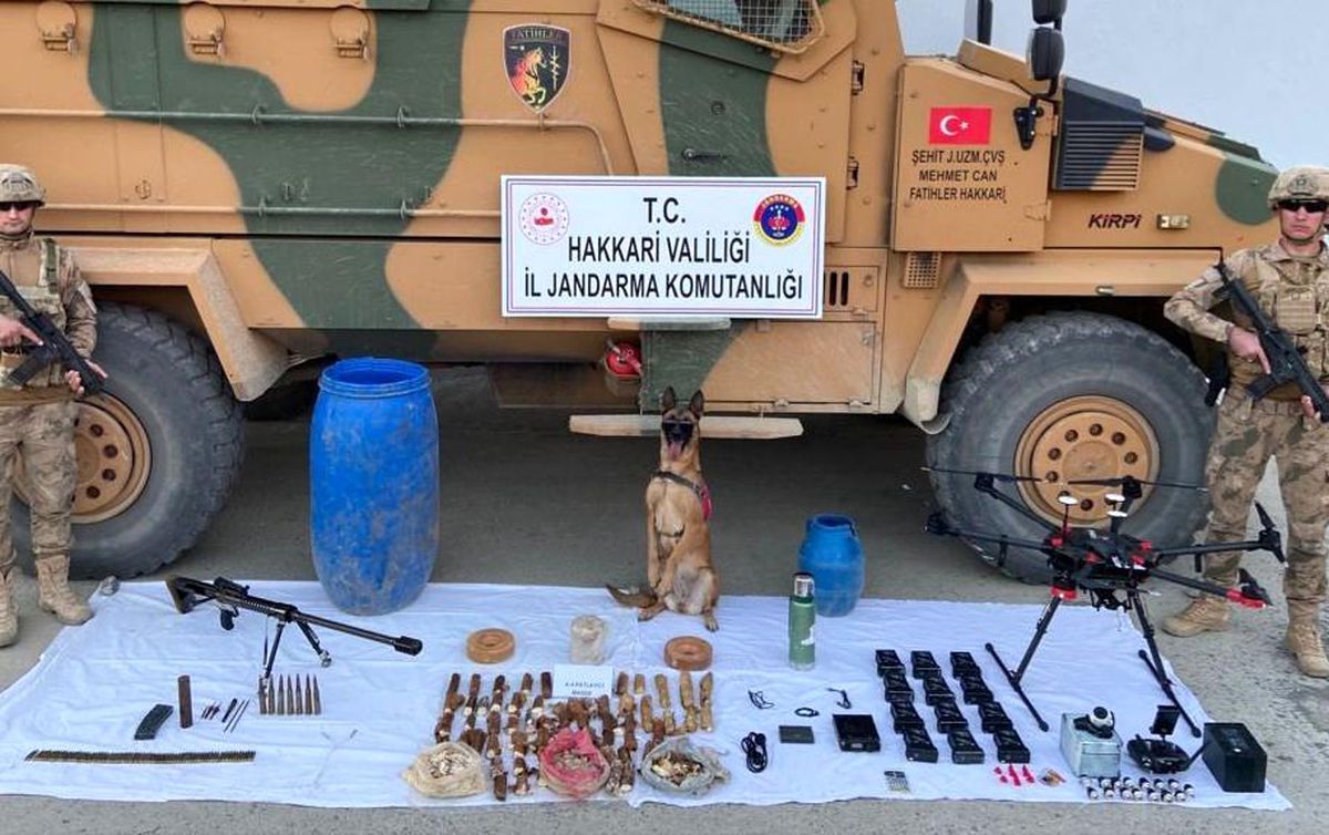 İlimiz Merkez Kırsal Alanında Çok Sayıda Mühimmat Ele Geçirildi
