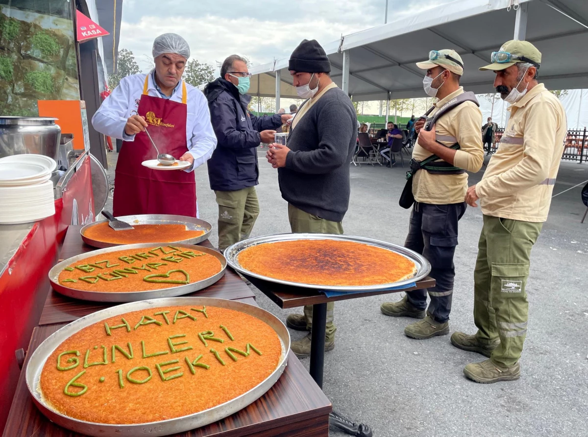 Hatay mutfağının yöresel lezzetleri İstanbullularla buluştu