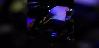 Kamyon lifti koptu, otomobil üzerine düştü: 1 ağır yaralı