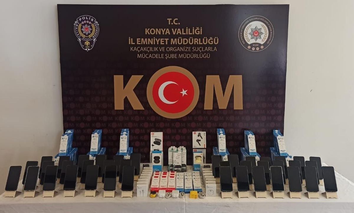 Son dakika haberi: Konya\'da kaçakçılık operasyonu: 2 gözaltı