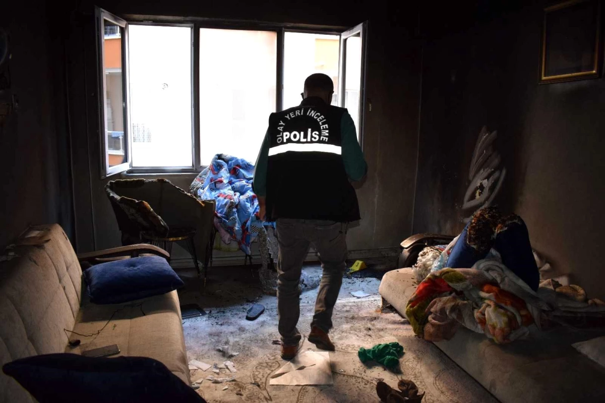 Malatya\'da ev yangınında 3 çocuk yaralandı