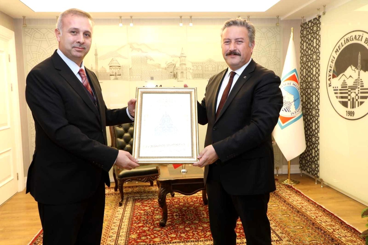 Melikgazi İlçe Müftülüğü\'nden Başkan Palancıoğlu\'na ziyaret