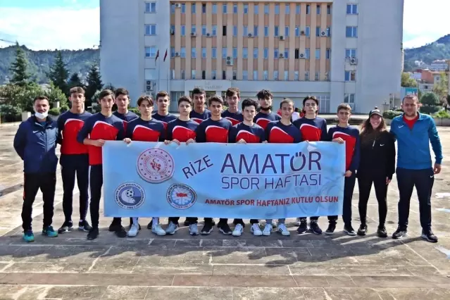 Rize`de Amatör Spor Haftas etkinlikleri