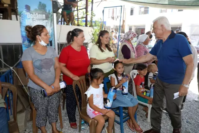 Yangın mağduru öğrencilere eğitim desteği